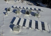 Rooftop solar at North Bay Conservation Authority. Built by 3G on behalf of City of North Bay in 2011 by 3G acting as OEM. Modules by Canadian Solar Inc.