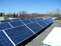 Rooftop solar at 140 Mann Ave, Ottawa. Built on behalf of Conservation Co-op in 2011 by 3G acting as OEM.